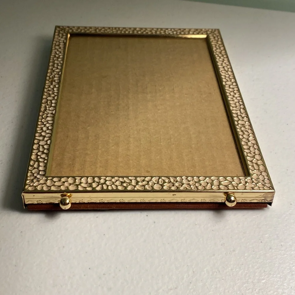 Hammered Look Metal Picture Frame